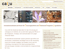 Tablet Screenshot of caiju.de